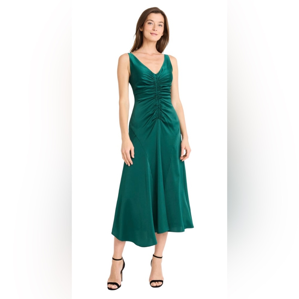 Maggy London Teal Maxi Dress